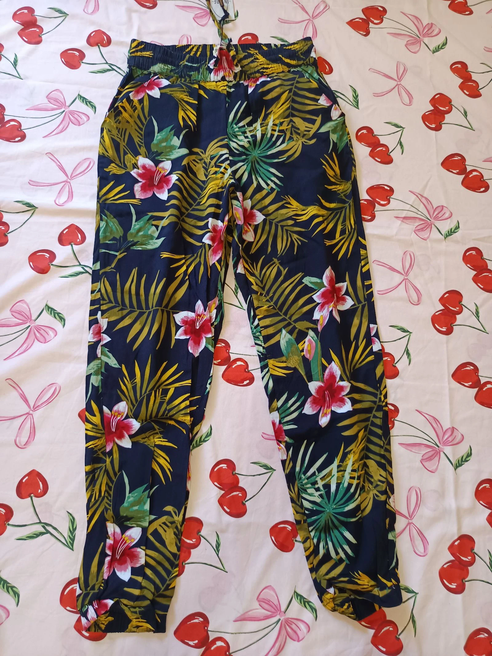 Pantalón fluido tropical InSide / Tropical summer pants M